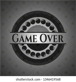 Game Over dark badge