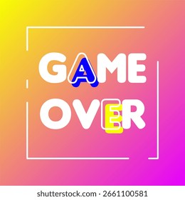 Juego sobre Anuncio plano. Juego sobre Anuncio de Web de texto