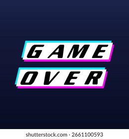Juego sobre Anuncio plano. Juego sobre Anuncio de Web de texto