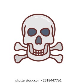 Game Over icon in vector. Illustration