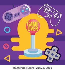 juego sobre letras en joystick