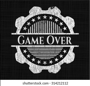 Game Over on blackboard