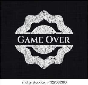 Game Over on blackboard