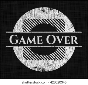 Game Over on blackboard