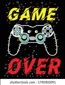 Game over Play again and fight 