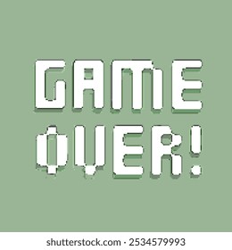 Game over screen old school