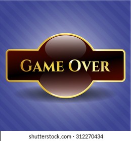 Juego sobre una insignia brillante