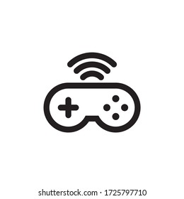 game pad, button icon vector illustration