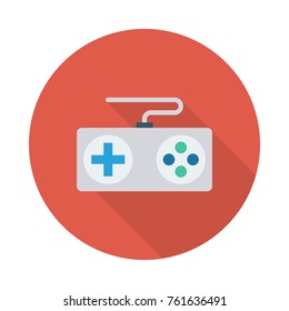game pad circle flat