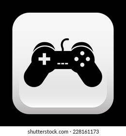 game pad graphic design , vector illustration