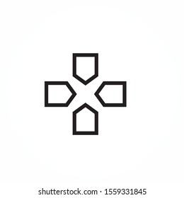game pad icon design vector illustration