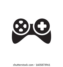 game pad icon, joy stick, glyph