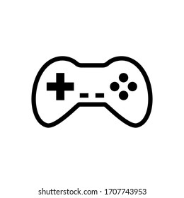 Game Pad Icon Vector Illustration Logo Template