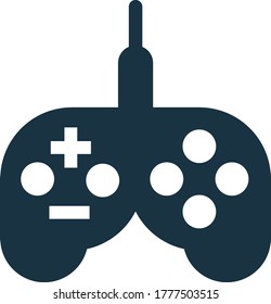 Game pad, joystick icon / vector graphics
