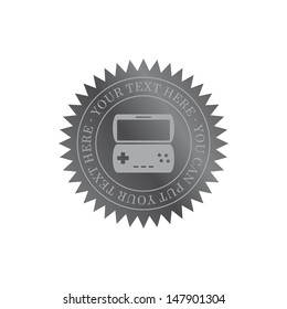 game pad label art