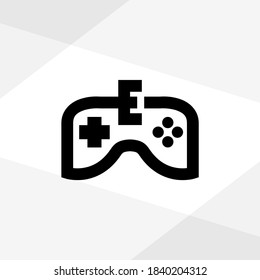 game pad with a letter E logo