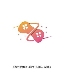 Game Pad Logo Template Design