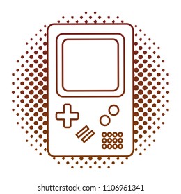 game pad retro style