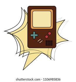 game pad retro style