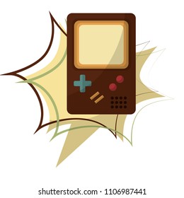 game pad retro style
