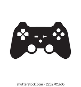 Game pad vector icon. Joystick flat sign design. Joystick icon. EPS 10 game pad symbol pictogram
