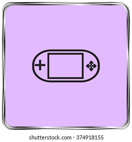 Game. Game pad. Vector illustration