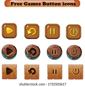 Iconos del botón de juego para su empresa