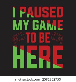 Game player fashion Unique graphic t shirt