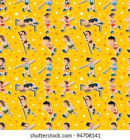 game player seamless pattern