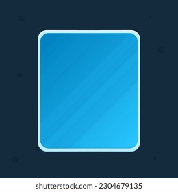 Game Pop Up Window Ui Or Banner Blue Sky Cartoon Cute Vector Design