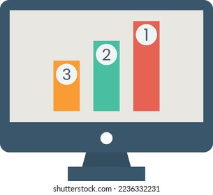 Game position Vector Icon which is suitable for commercial work and easily modify or edit it
