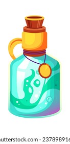 Game Potion Vessel Vector Illustration