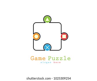 Game puzzle logo
