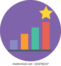 Game rating Vector Icon which is suitable for commercial work and easily modify or edit it
