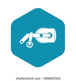 Game reality glasses icon. Simple illustration of game reality glasses vector icon for web