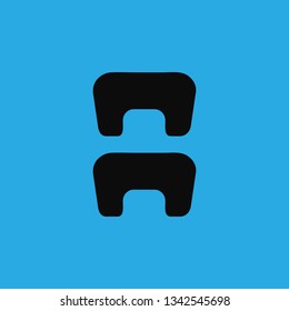 game remote controller icon vector