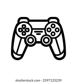 Game Remote Icon Silhouette Vector Design