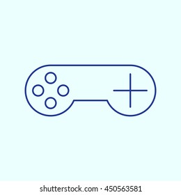 Game Remote Line icon. Eps-10.