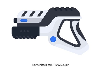 Game remote rifle flat illustration