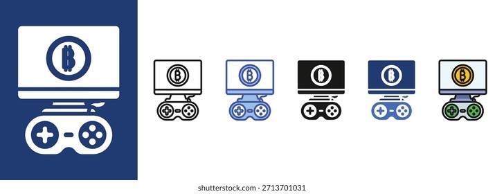 Icono de recompensas del juego establece la colección de estilo múltiple
No.
