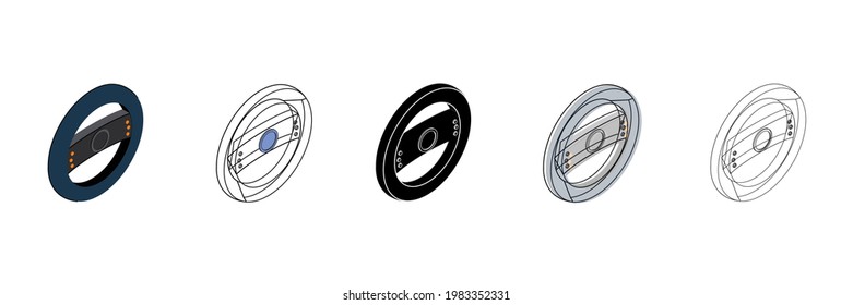 game rull vector type icon