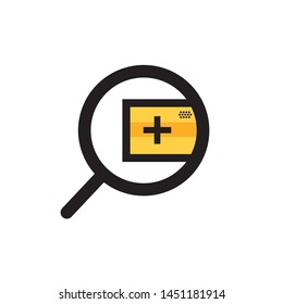 Game Search Logo Template Design Vector, Emblem, Concept Design, Creative Symbol, Icon