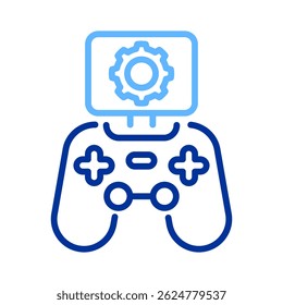 Elemento De Ícone De Configuração Do Jogo Para Design
