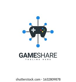 Game Share Logo Design Template