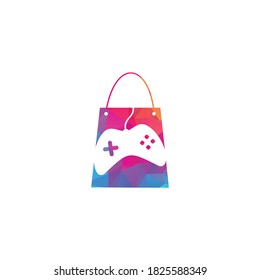 Vector de diseño de plantillas de logotipo de tienda de juegos. Logotipo de la tienda de juegos	