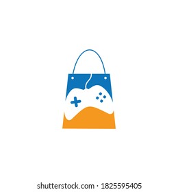 Game Shop Logo Template Design Vector. Gaming Store Logo	