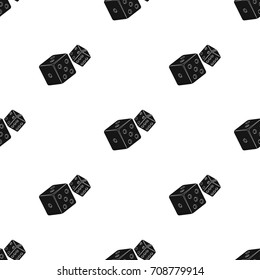 Game single icon in black style.Game, vector symbol stock illustration web.