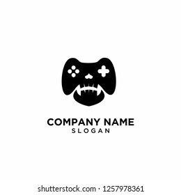 game skull logo icon designs vector