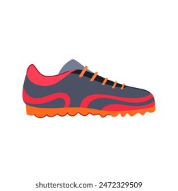 game soccer boots cartoon. match equipment, goal foot, trophy product game soccer boots sign. isolated symbol vector illustration
