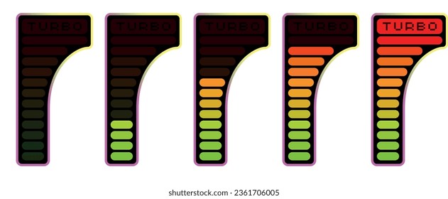 Game speed indicator. Speed scale